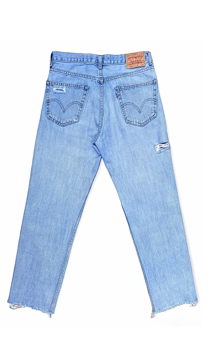 Courtni Straight Leg Rugged Blues