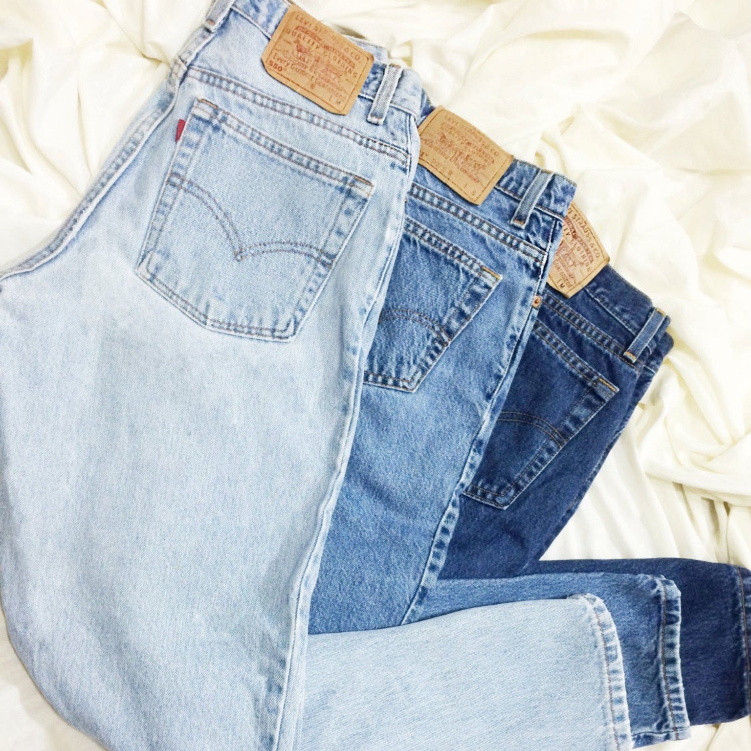 All Sizes Vintage High Waisted Tapered Levis Jeans