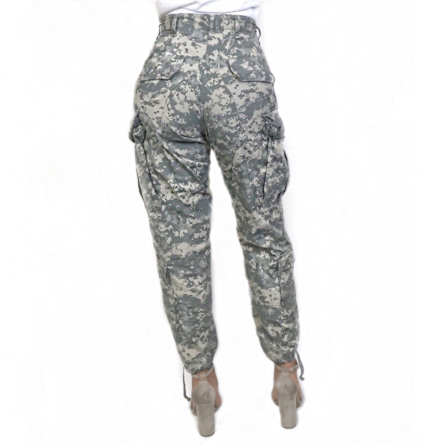 Digital Camo Cargo Pants