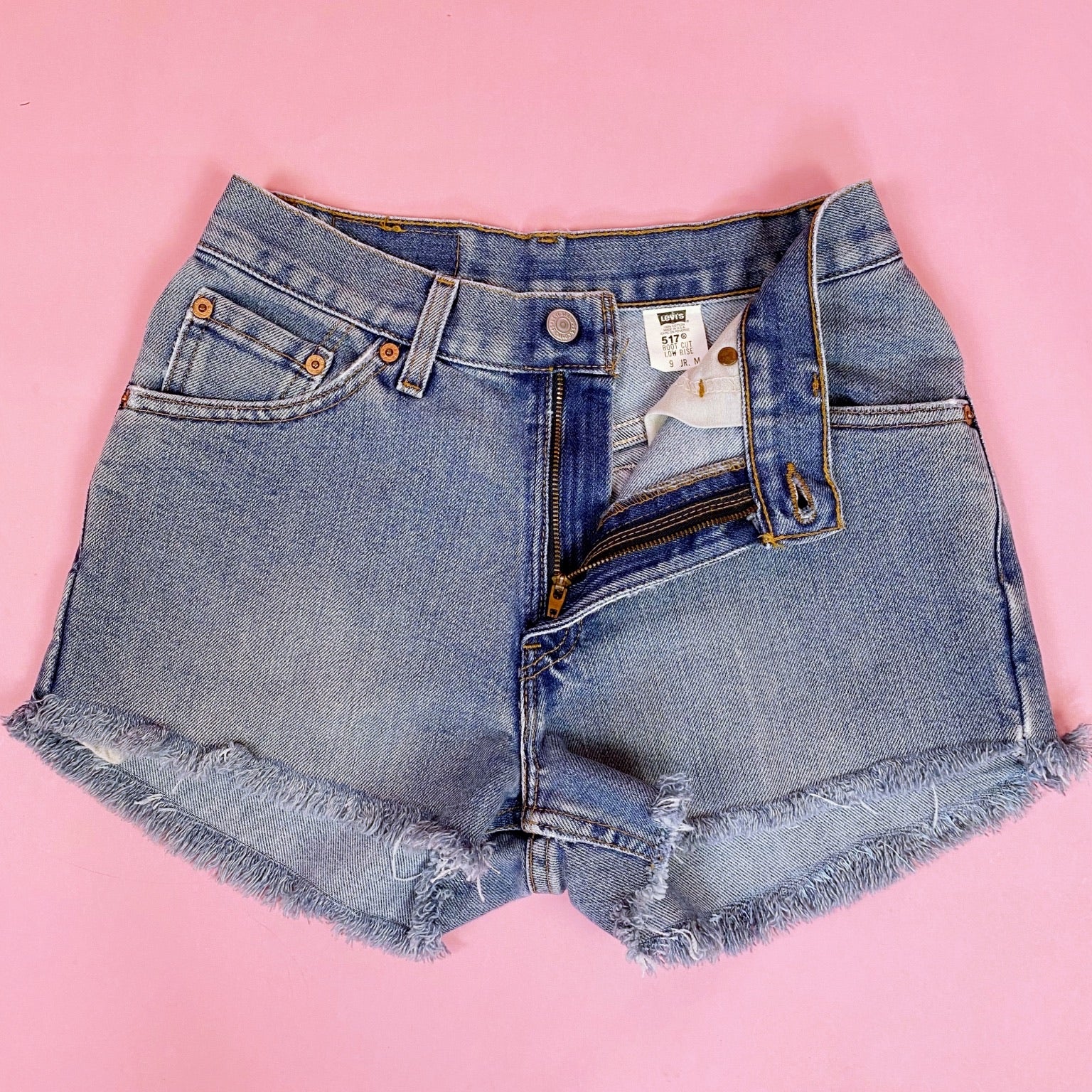 Vintage Mid Rise Cut Off Levi Shorts Size 9