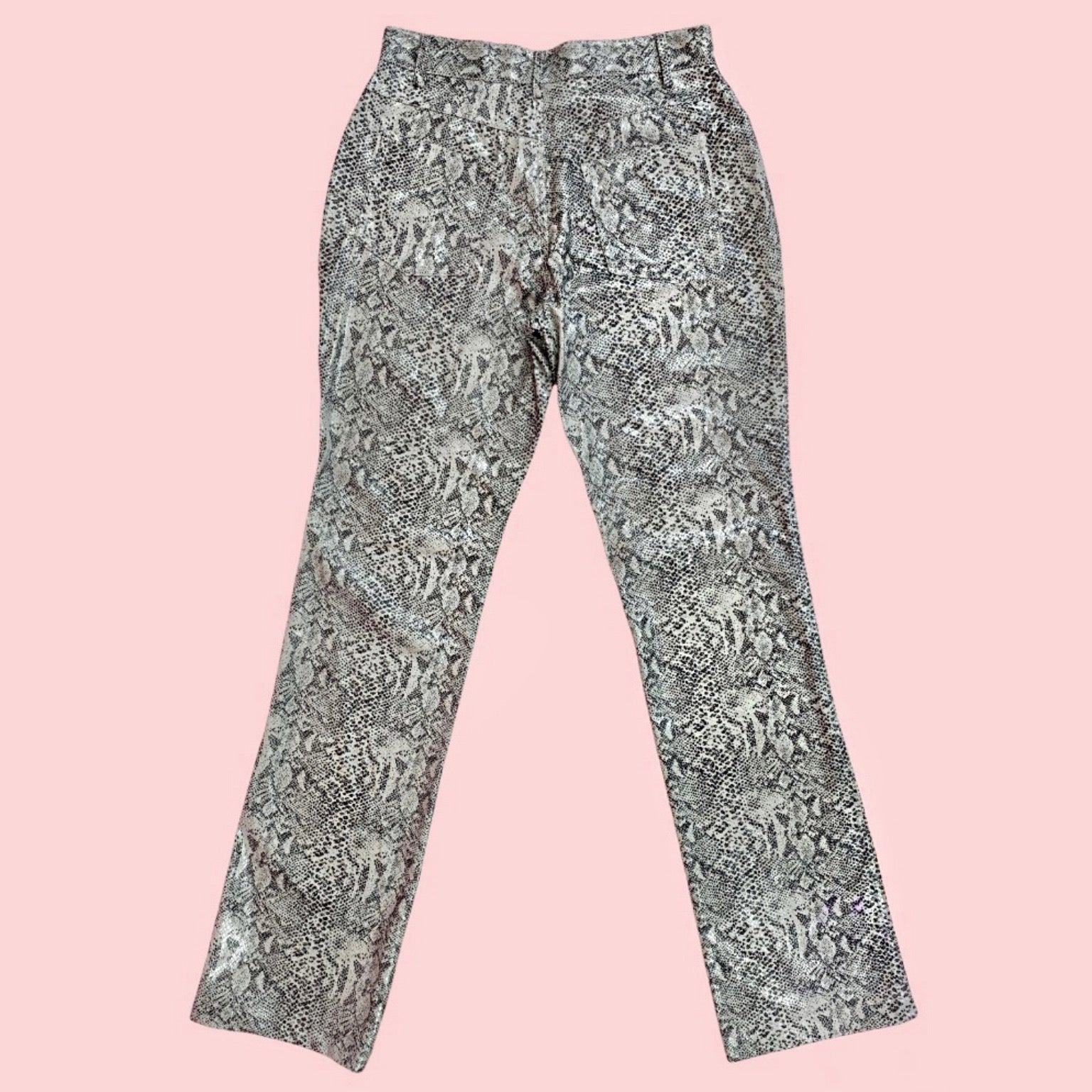 Vintage Y2K Snake Skin Pants Size 5/6