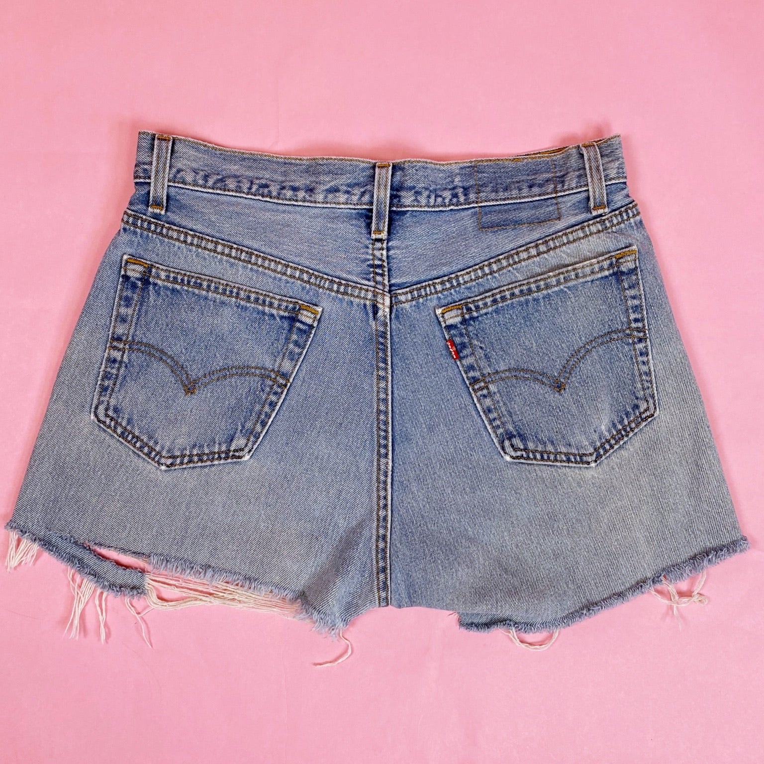 501 Vintage Distressed Levis Shorts Size 34 Waist 32